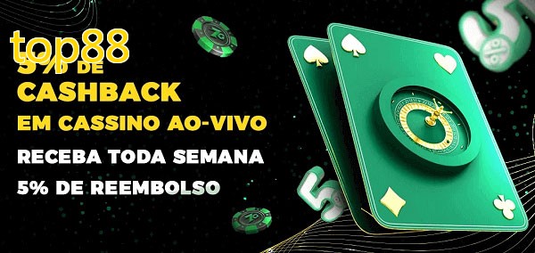 Promoções do cassino ao Vivo top88